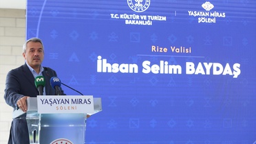 Rize'de Yaşayan Miras Şöleni Başladı