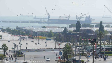 Samsun'da Puslu Hava