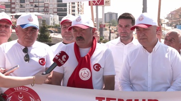 Emekli Uzman Çavuşlardan Hak Yürüyüşü