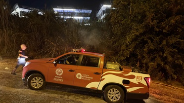 Alanya'da Sazlık Yangını Söndürüldü