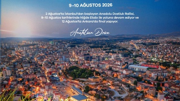 Niğde, Dostluk Rallisi'ne Ev Sahipliği Yapacak