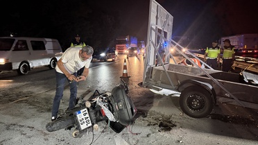 Motosiklet Kazası: Sürücü Hayatını Kaybetti