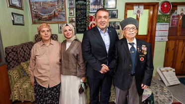 Bilecik Valisi'nden Kıbrıs Gazilerine Ziyaret