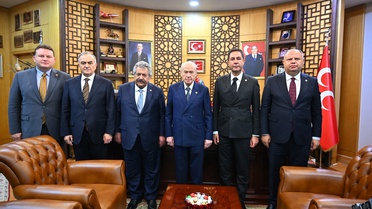 Bahçeli, MHP Komisyon Üyelerini Kabul Etti