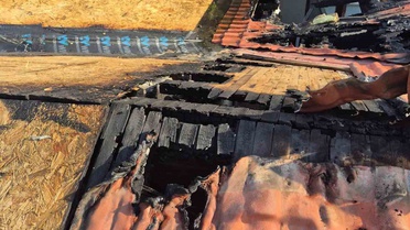 Kocaeli'de Çatı Tadilatı Yangına Neden Oldu