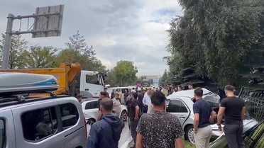 Erzurum'da Zincirleme Kaza: 5 Yaralı