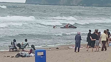 İnkumu'nda Denize Girmek Yasak, 10 Kişi Tehlike Geçirdi
