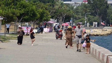 Mersin'de Sıcaklık 45 Dereceyi Buldu