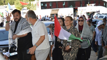 Filistin Konvoyu Mardin'e Ulaştı