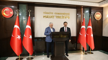 Binali Yıldırım Hatay'da Ziyaretler Yaptı