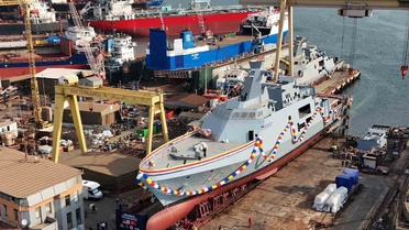 STM Malezya için ürettiği son korveti de denize indirdi