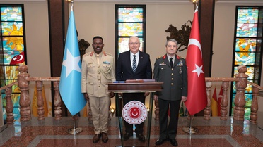 Yaşar Güler, Somali Genelkurmay Başkanı'nı Kabul Etti