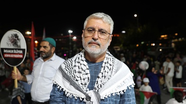 Filistin Konvoyu Mardin'de Miting Yaptı