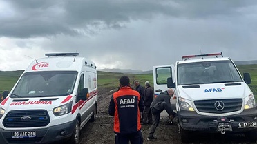 Selim'de yıldırım çarpması: 1 ağır yaralı