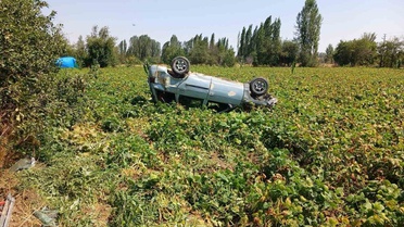 Şuhut'ta Trafik Kazası: 1 Yaralı