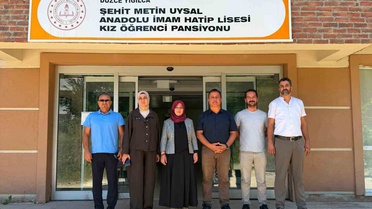 Özer, Kız Öğrenci Pansiyonunu İnceledi