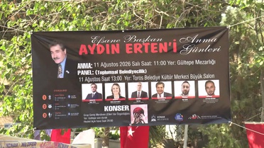 Gültepe'nin efsane başkanı Aydın Erten 26. yılında anıldı