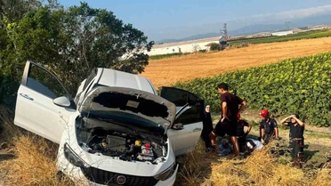 Bandırma Belediye Başkanı Dursun Mirza’nın makam aracı kazaya karıştı