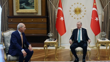 Erdoğan ve Kurtulmuş Külliyede Görüştü