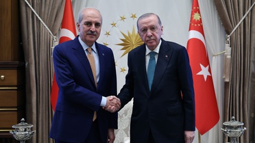 Erdoğan, Kurtulmuş'u kabul etti