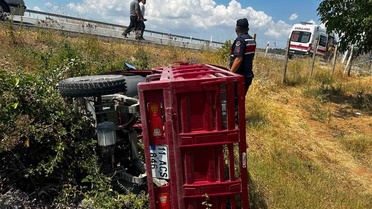 Bilecik'te Elektrikli Motosiklet Kazası