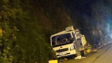 Giresun'da Kamyonet Kazası: 1 Ölü, 2 Yaralı