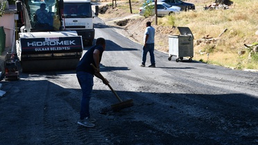 Gülnar'da Yollar Asfaltlanıyor