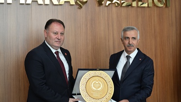 KKTC Meclis Başkanı Kahramanmaraş'ta Ziyarette Bulundu