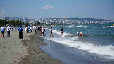 Samsun’da Deniz Küreği Türkiye Şampiyonası başladı