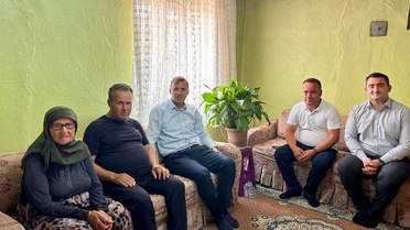 Kaymakamdan Şehit Ailesine Ziyaret
