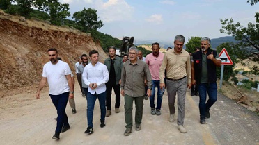 Hesarek Kayak Merkezi'ne Yeni Yol Çalışmaları