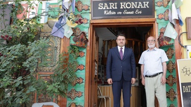 Vali Işın, Sarı Konak'ta Kültür ve Sanat Eserlerini İnceledi