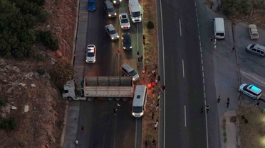 Yatağan'da TIR Kontrolden Çıktı