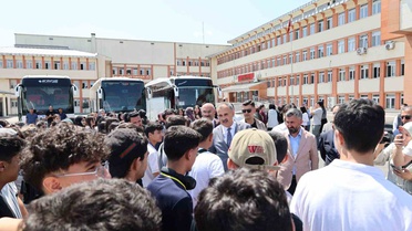 Öğrenciler Çanakkale ve Ankara'ya Uğurlandı