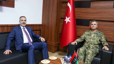Hakan Fidan Libya'da TSK Komutanlığı'nı Ziyaret Etti