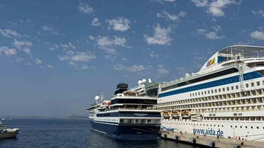 Bodrum'a İki Yeni Kruvaziyer Geldi