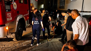 Çorum’da ayağı mazgala sıkışan çocuğu itfaiye kurtardı