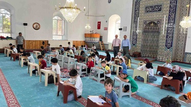 Dumlupınar'da Yaz Kur'an Kursu Sınavı