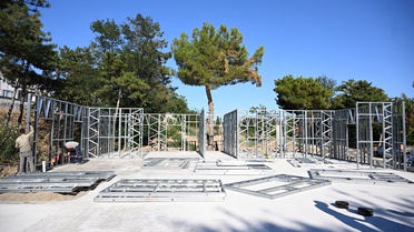 Edirne'de Yıldırım Mahalle Evi Çalışmaları Sürediyor