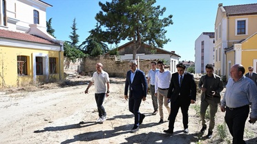 Edirne Lisesi Restorasyonu İncelendi