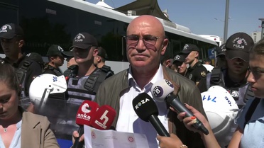 Madenci eyleminde polis ablukası: 'Bir holding korunuyor'