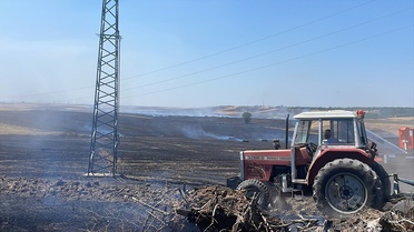 Kırklareli'nde Yangın Kontrol Altına Alındı