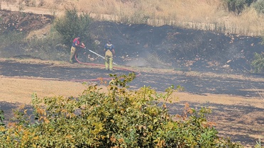 Tokat'ta Ot Yangını Kontrol Altına Alındı