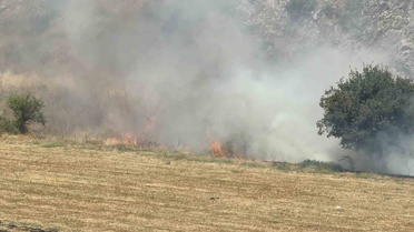 Tokat’ta otluk alandaki yangın büyümeden söndürüldü