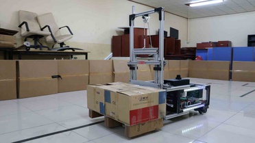 Sivas'ta Otonom Forklift Tasarlandı