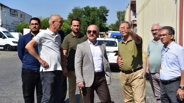 Vali Varol, Toptan Gıdacılar Çarşısı'nı Ziyaret Etti