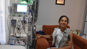 Sevgi Sapmaz'ın Evde Diyaliz Rahatlığı