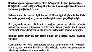 Bakanlık, Tecavüz Davasında Müdahil Olacak