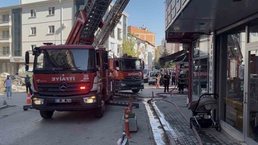 Aksaray'da Sobadan Yangın Paniği