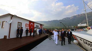 Akyaka'da Sahil Güvenlik Destek Binası Açıldı